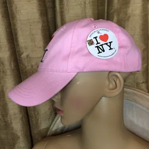 Send Love to NYC w/This Pink I ❤️ NY Baseball Cap thumbnail 2