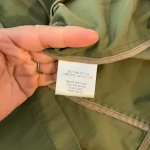 ModCloth Military Inspired Olive Green Button Jacket‎ Structured Fit Size Small thumbnail 3