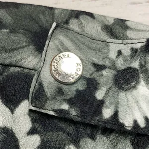 Michael Kors Gray Daisy Cap Sleeve Blouse thumbnail 4