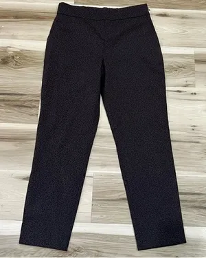 Dennis by Dennis Basso Cheetah Brown and Black Pants Women’s 6 thumbnail 1