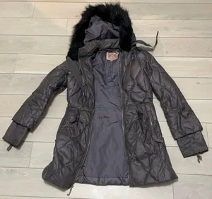 Vintage  hooded coat thumbnail 1