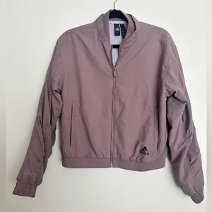 Adidas Zip Up Bomber Jacket thumbnail 1