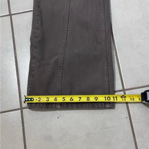 Cotton On Women Seam Wide Leg Dark Brown‎ Baggy Jeans Size 26 thumbnail 13