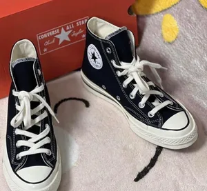 Converse Black & white unisex high top all star Chuck Taylor 70 thumbnail 1