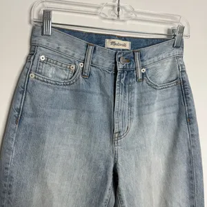 Madewell The Perfect Vintage High‎ Rise Jean in Fitzgerald Wash Size 24 thumbnail 3