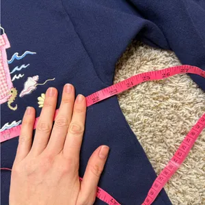 🐚✨‎ Vintage Navy Coastal Bucket Cardigan – Women’s 1X/2X ✨🐚 thumbnail 5