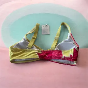 Eomenie adjustable bikini top size S Yellow thumbnail 3
