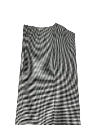 Lauren Ralph Lauren Black White Houndstooth Pants Size 12 Office Academia READ thumbnail 5