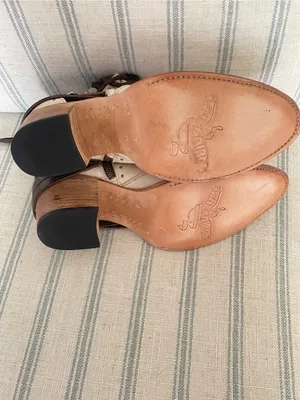 Freebird By Steven Desert Leather Buckle Cutout Studded Ankle Boots Size 10 thumbnail 12