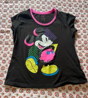 Official Disney Parks 80s Retro Mickey Mouse Shirt size medium thumbnail 1