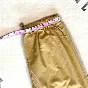 Avec Les Filles Tan Drawcord Cargo Jogger Pants Small NWT thumbnail 10