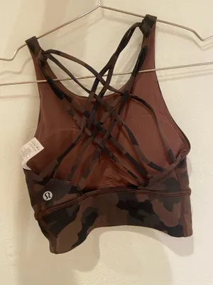 Lululemon camo bra thumbnail 2