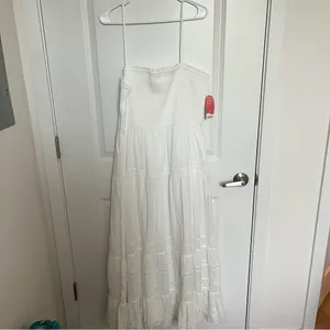 NEW Arula White Floral Maxi Dress Plus Size 0X Available NWT thumbnail 6