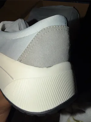 Dr. Scholl's Women's Light Gray Slip-On Knit Walking Sneaker‎ wannabe zip thumbnail 9