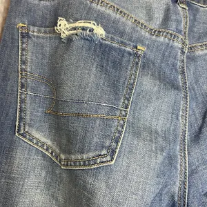 American Eagle Outfitters Tomgirl Ripped Blue Skinny Jeans thumbnail 6