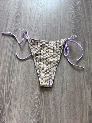 FREE PEOPLE FREE-EST MICHELLE BOTTOMS SWIMSUIT‎ Large New thumbnail 4