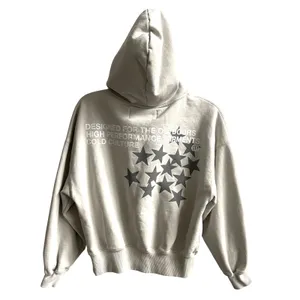 Cold Culture CCW Hoodie Unisex XS Stone‎ Star Graphic Streetwear Heavyweight thumbnail 6