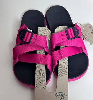 Chaco Women's Chillos Double Buckle Strap Slide Magenta Sz 7 thumbnail 1