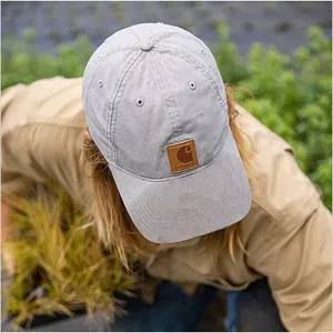 Carhartt Classic Asphalt Gray Cotton Canvas Cap Baseball Hat for Women thumbnail 10