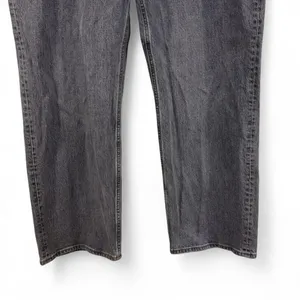 Abercrombie Fitch Women's 34" 18 Jeans 90s Straight Ultra High Rise Embroidered thumbnail 3