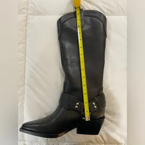 Marc Fisher black leather Boots thumbnail 9