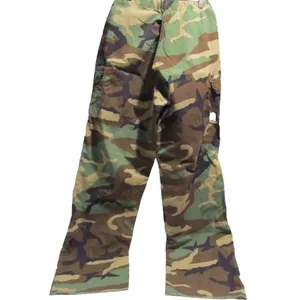 Maternity Pants Army Wife Woodland CamoPants Female Trousers Cargo Pockets thumbnail 3