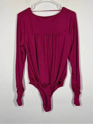 NWOT Free People Kaya Keyhole Bodysuit Size Small thumbnail 5