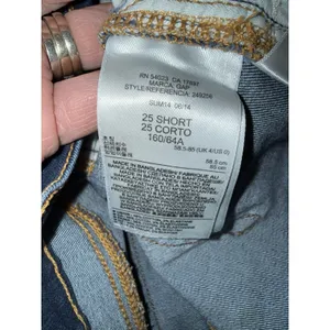 GAP‎ 1969 Women's 25S 25 Short Legging Jean thumbnail 5