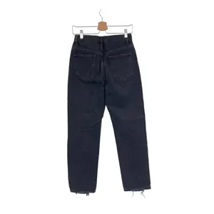 Free People We The Free Dakota Straight Leg Jeans Black Denim Size‎ 25 thumbnail 6