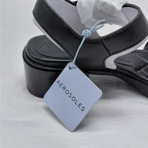 Aerosoles Women Platform Sandals Size 6 Black Comfort Block Heel Everyday Shoes thumbnail 8