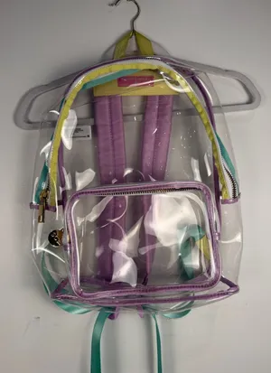 Stoney Clover Lane x Target Transparent Clear & Lavender Backpack thumbnail 1
