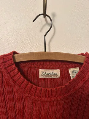 Orange/Red St John’s Bay Sweater thumbnail 5