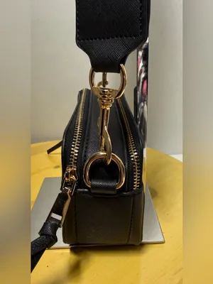 Marc Jacobs Black Saffiano Leather Crossbody Snapshot Camera Bag w 2 Pockets thumbnail 5