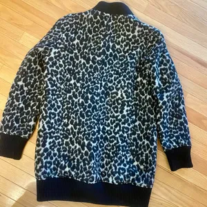 Sam Edelman Black and White Leopard Jacket thumbnail 3
