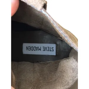 Steve Madden Romney Brown Suede Western Ankle Boots Square Toe Block Heel 6 thumbnail 7