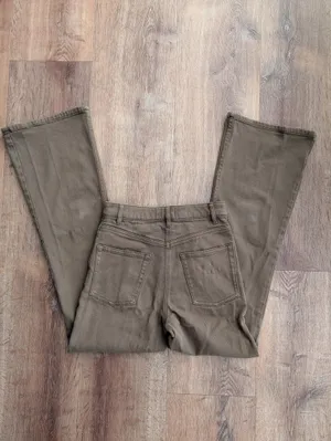 Aritzia Wilfred Free Brown Wide Leg Pants Size 2 thumbnail 4