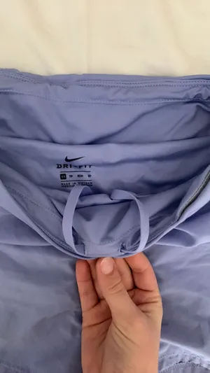 Light Purple Nike Shorts Dri-Fit Women’s thumbnail 3