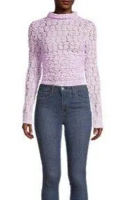 Free People NWT Top Lilac Lace Bodysuits thumbnail 3