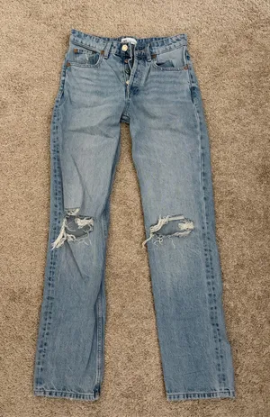 ZARA Jeans Straight Leg thumbnail 1