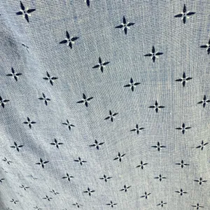 Le‎ Tigre Blue Patterned Collared Long Sleeve Cotton Button Up Size L Size L thumbnail 3