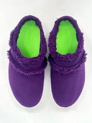 OOFOS OOcoozie Mule Wisteria Plum Purple Recovery Slippers OOfoam W10 EU41 thumbnail 5