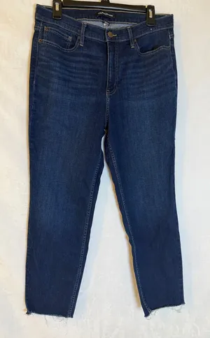 Calvin Klein Indigo Ankle Crop Slim Jeans thumbnail 1