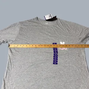 NEW Captivating Nebraska Huskers Womens XXL Gray Pocket T-Shirt NCAA Football thumbnail 5