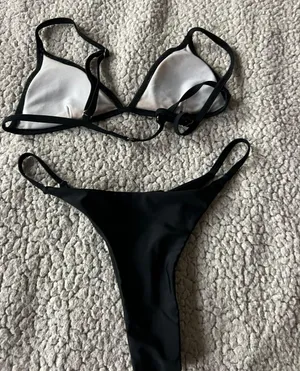 SheIn Black Bikini thumbnail 3