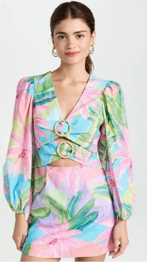 Farm Rio Beach Vibe Mini Dress thumbnail 1