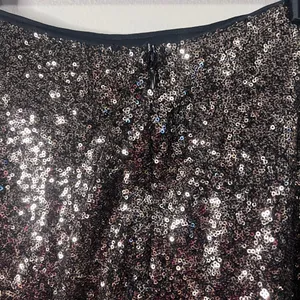 Black Sequin Circle Mini Skirt thumbnail 3
