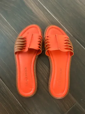Ulla Johnson Ameya Twisted Contrast slides sz 7  thumbnail 5