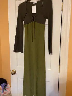 Shop Zoco Dress Green thumbnail 2
