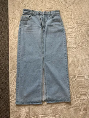 Shein Denim Maxi Skirt thumbnail 2