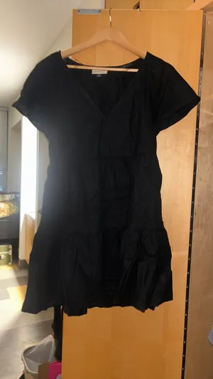 Target Black Linen Dress thumbnail 3